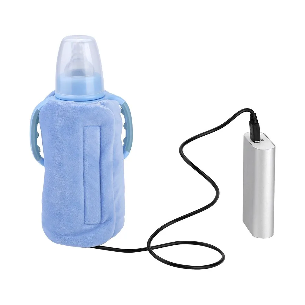 Garosa chauffe-biberon USB de voyage bleu réglable