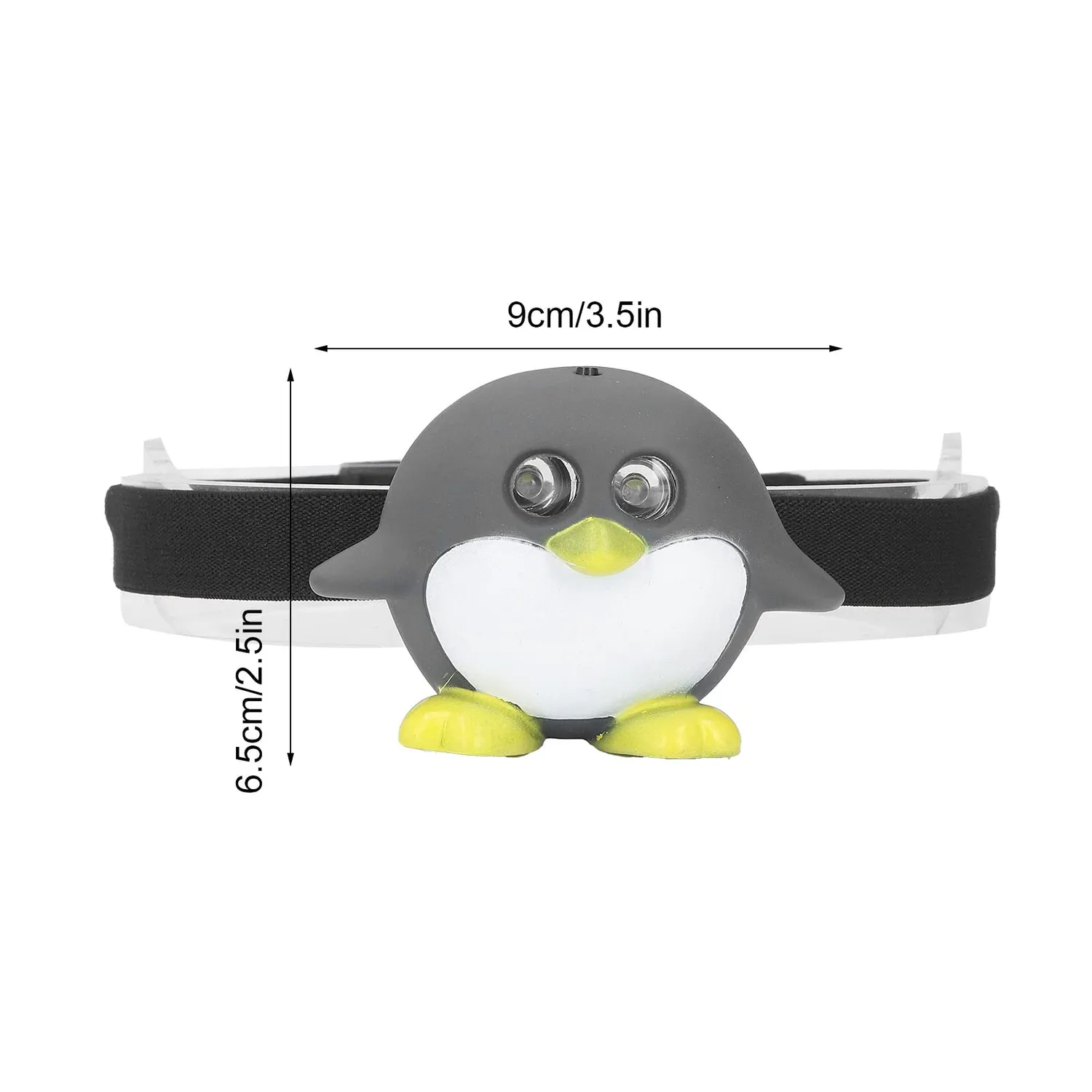 Garosa lampe frontale LED enfant lampe frontale motif animal légère