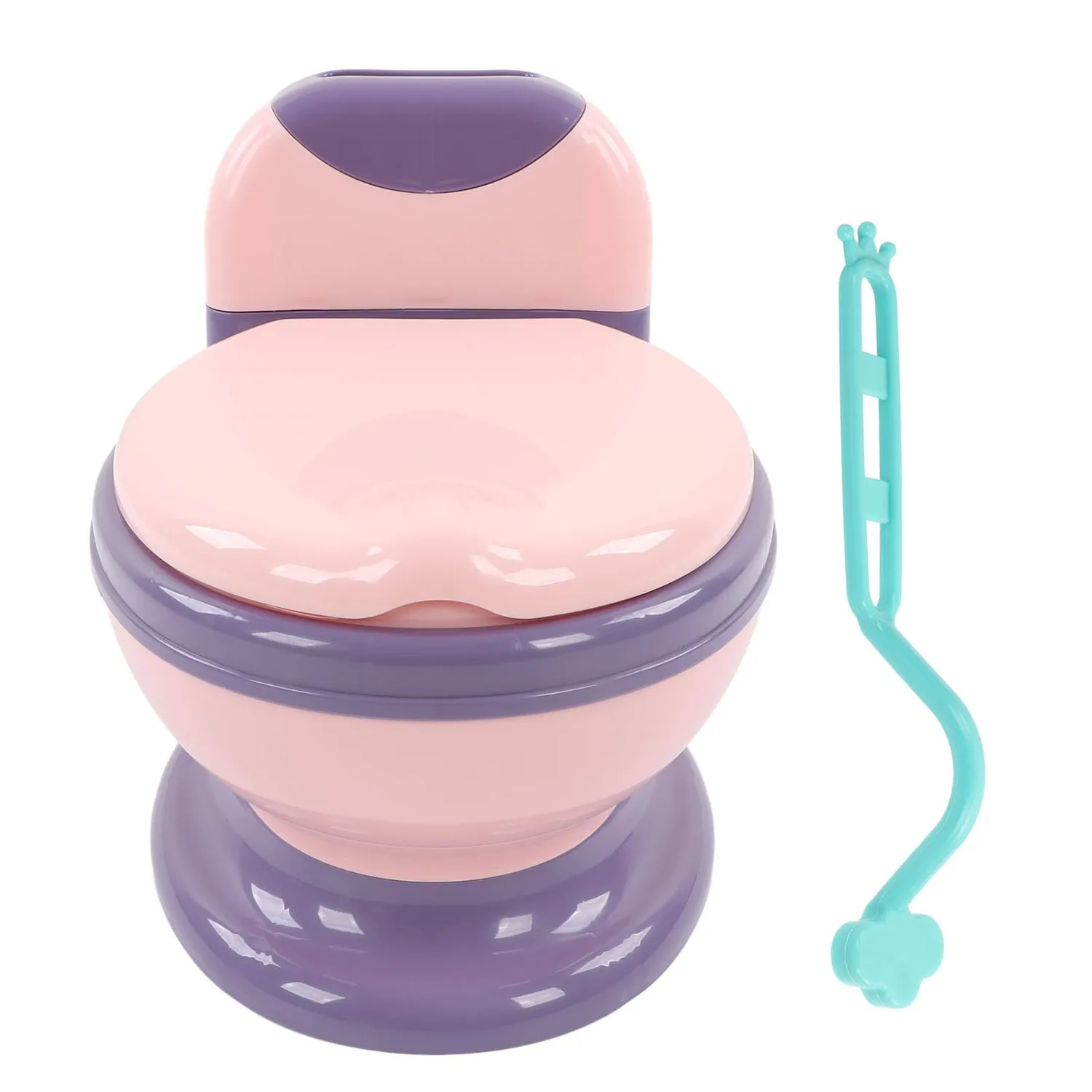 Garosa pot bébé toilette enfant violet rosé démontable