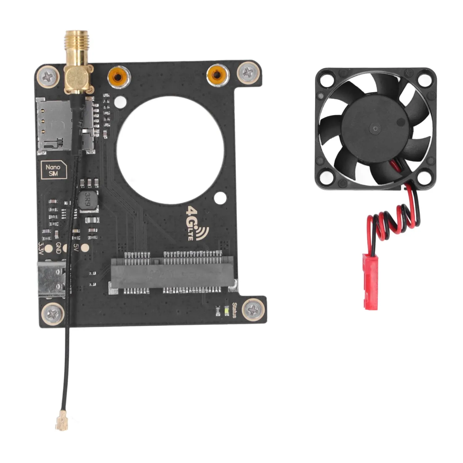 Garosa module HAT extension LTE 4G pour Raspberry Pi 4B 3B