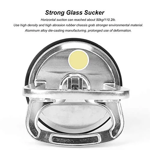 Garosa ventouse de levage 120 mm aluminium 50 kg horizontale