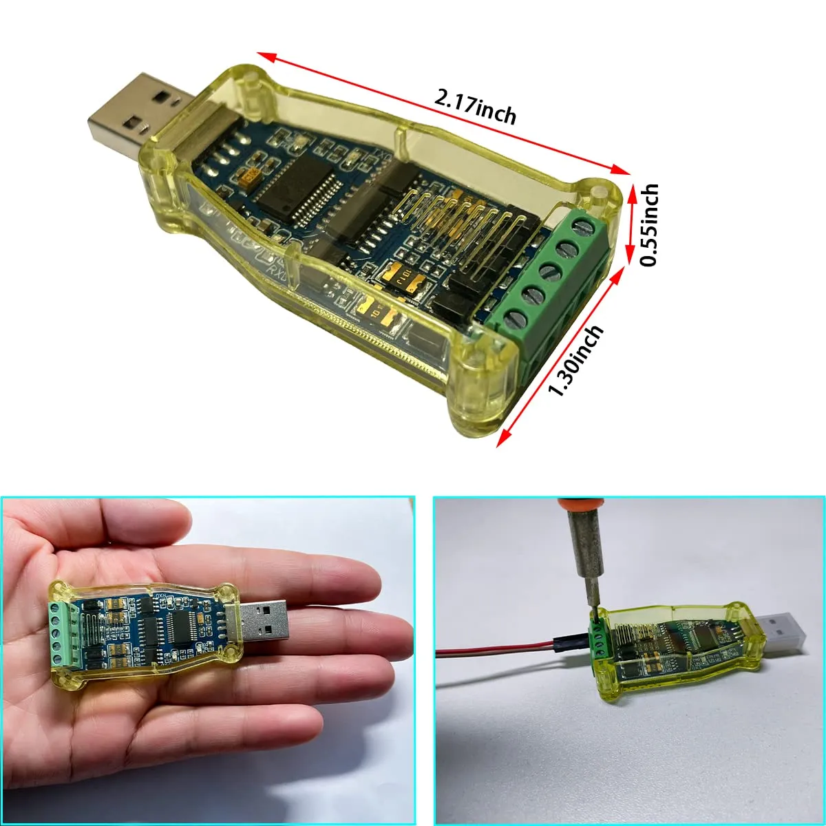 DSD TECH RS485 Series SH-U16A adaptateur USB RS485/RS422 PL2303GC