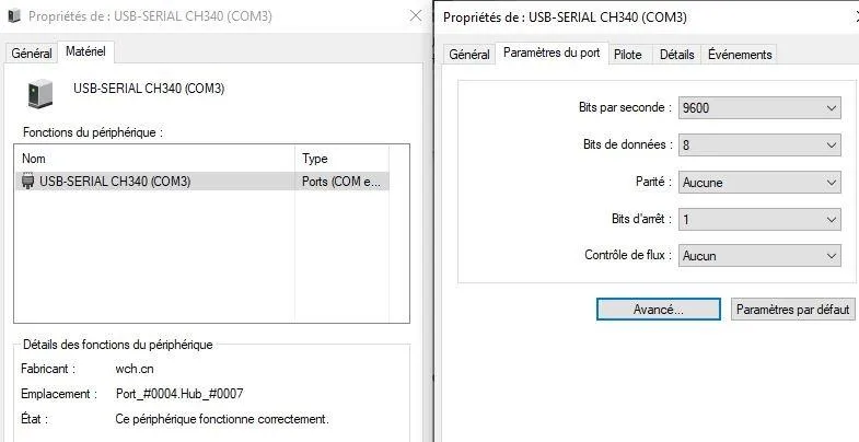 DSD TECH SH-U08A adaptateur USB RS485/RS422 1 pièce CH340E