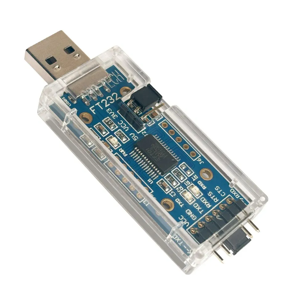 DSD TECH adaptateur USB TTL FT232RL 3,3V 5V