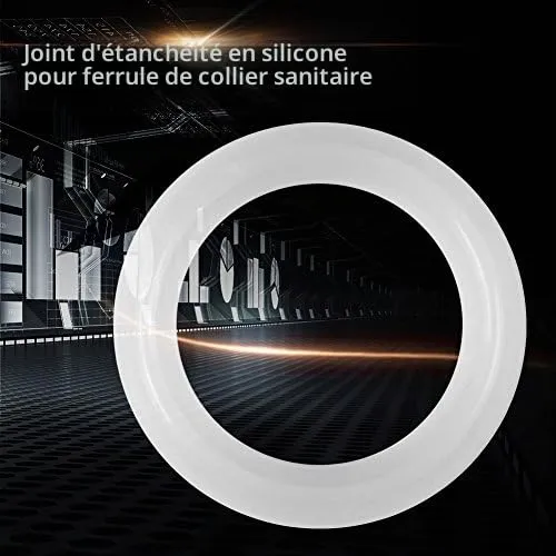Garosa joint Tri-Clamp 1,5″ 10 pièces silicone alimentaire
