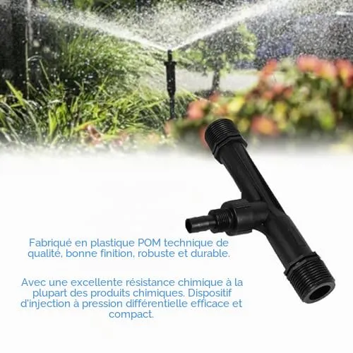 Garosa injecteur Venturi pour engrais 1 pouce en POM