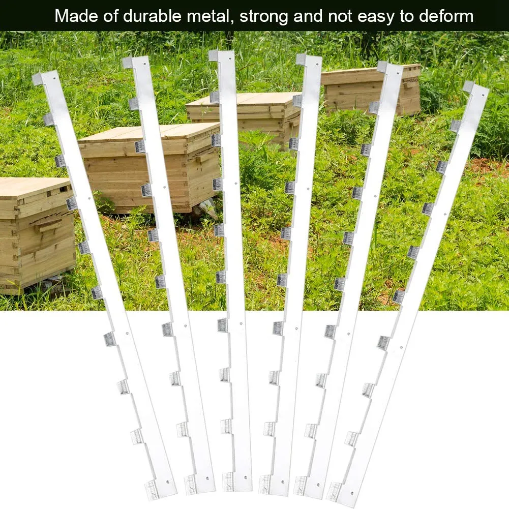 Garosa bandes métalliques pour cadres de ruche 6 pièces