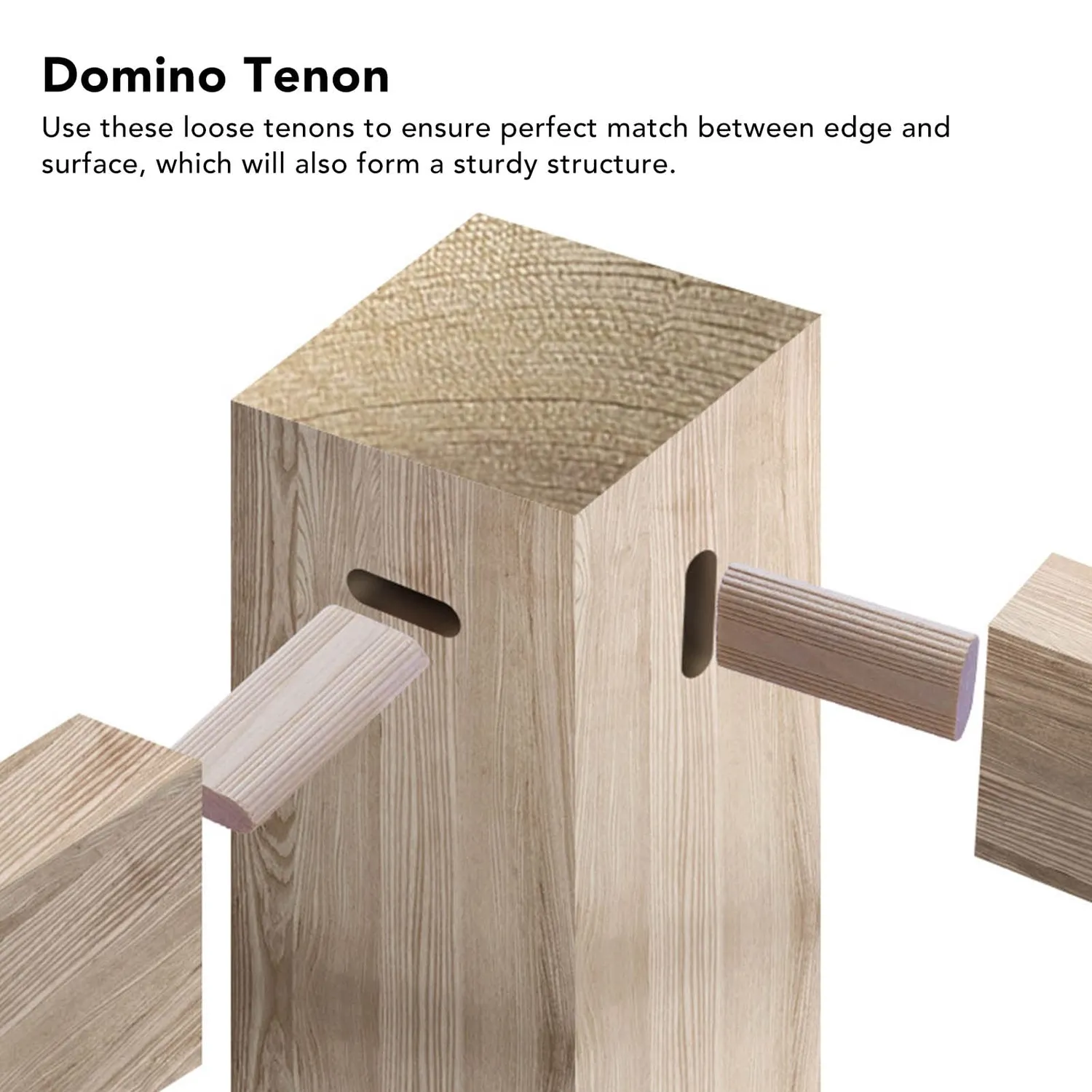 Garosa tenons lâches en hêtre 8 × 40 mm 50 pièces