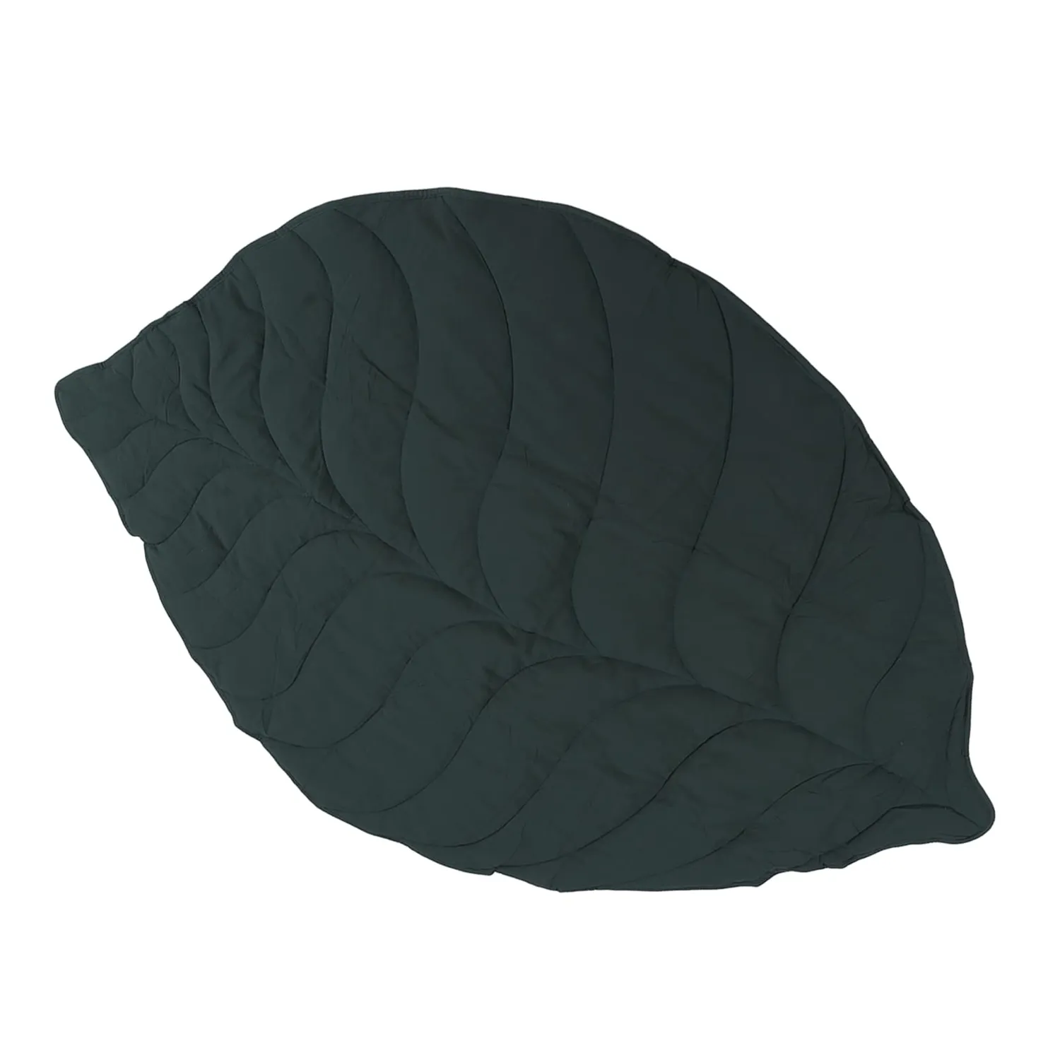 Garosa tapis de jeu bébé feuille verte 143 × 107 cm en coton