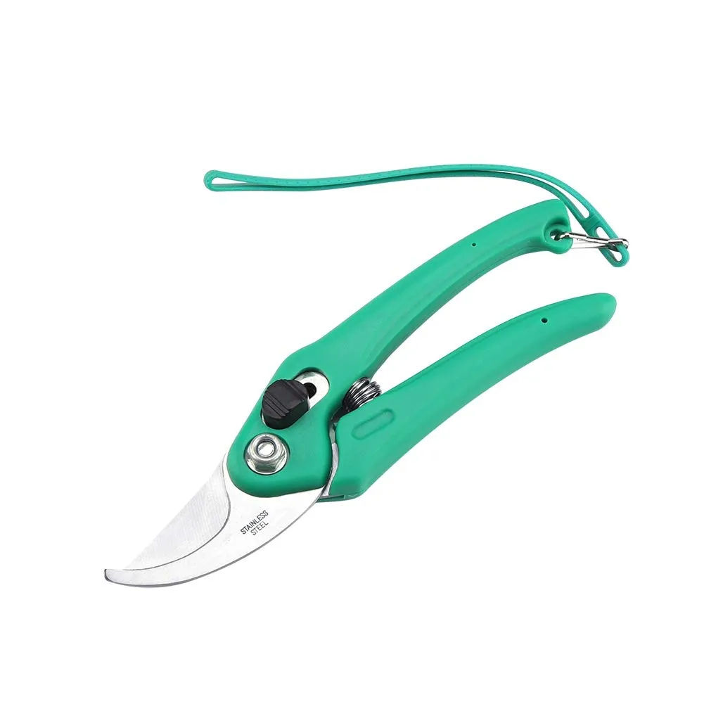 Garosa sécateur jardin bypass inox 17,5 cm ergonomique