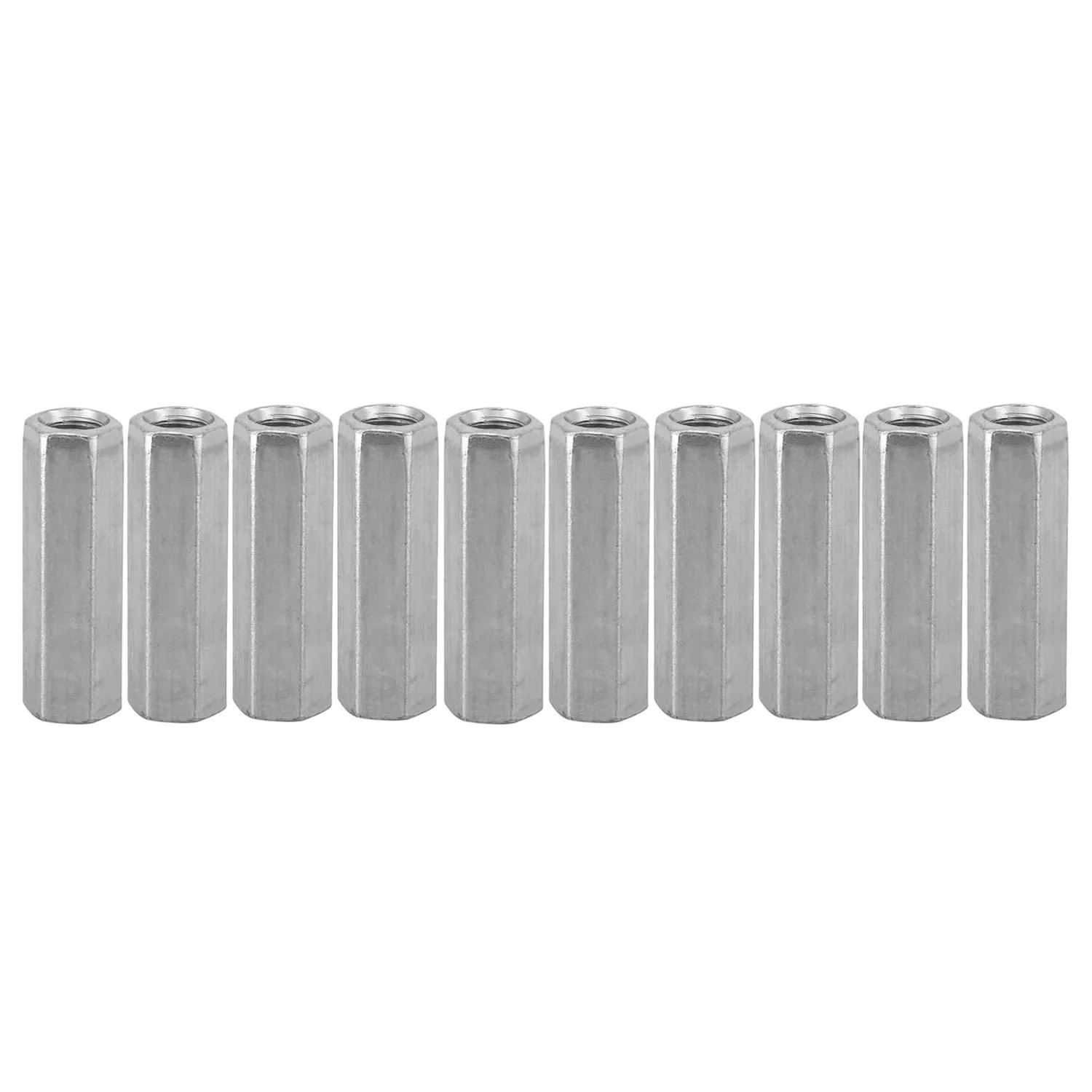 Garosa écrous hexagonaux M8x30 acier carbone lot de 10 galvanisés