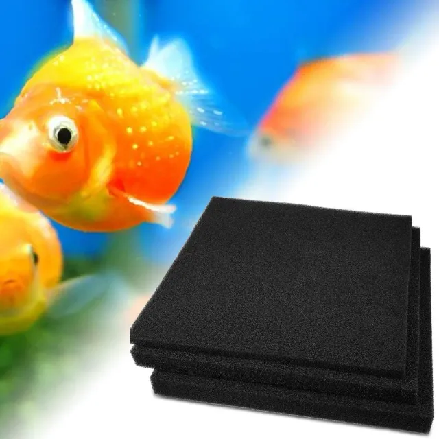 Garosa mousse filtrante aquarium 50 × 50 × 2 cm biologique