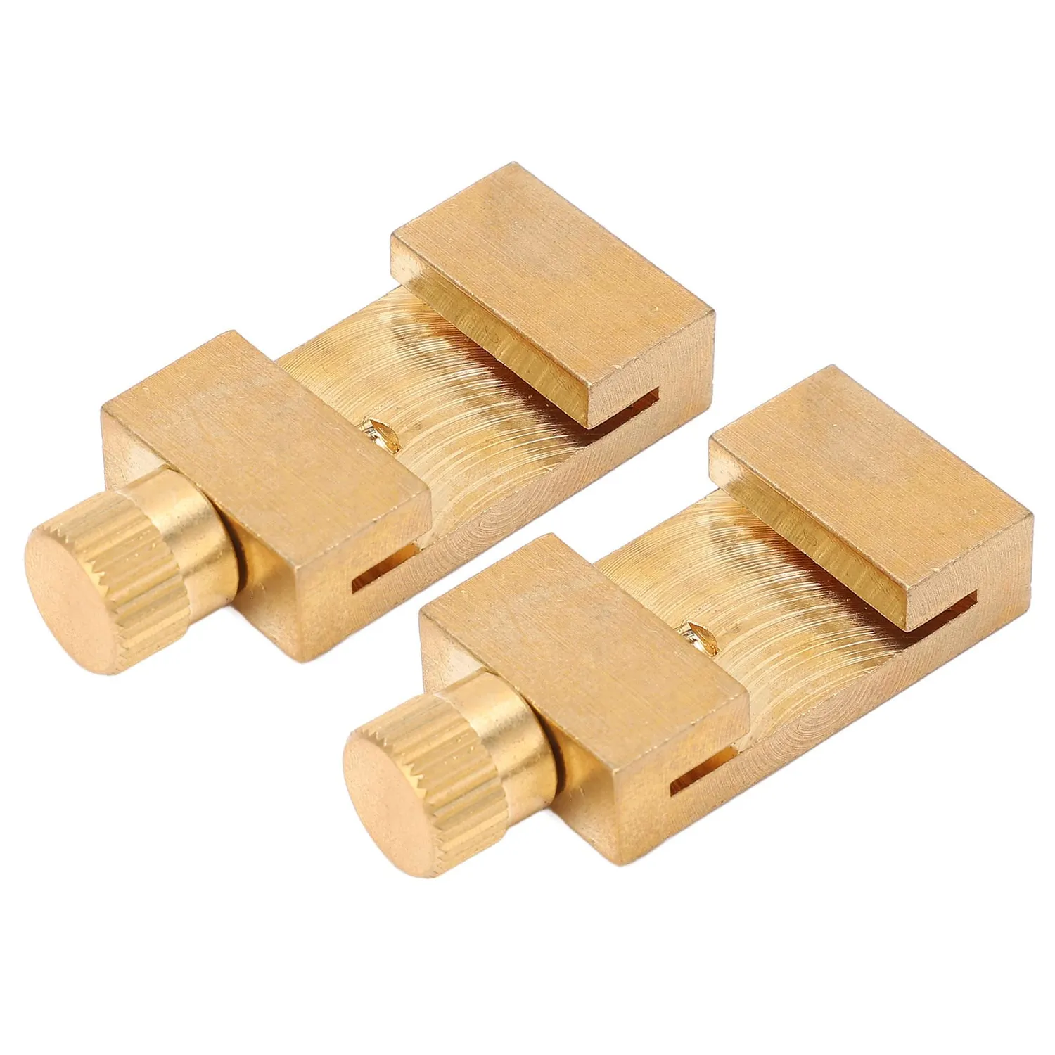 Garosa bloc de traçage en laiton pour règle, lot de 2