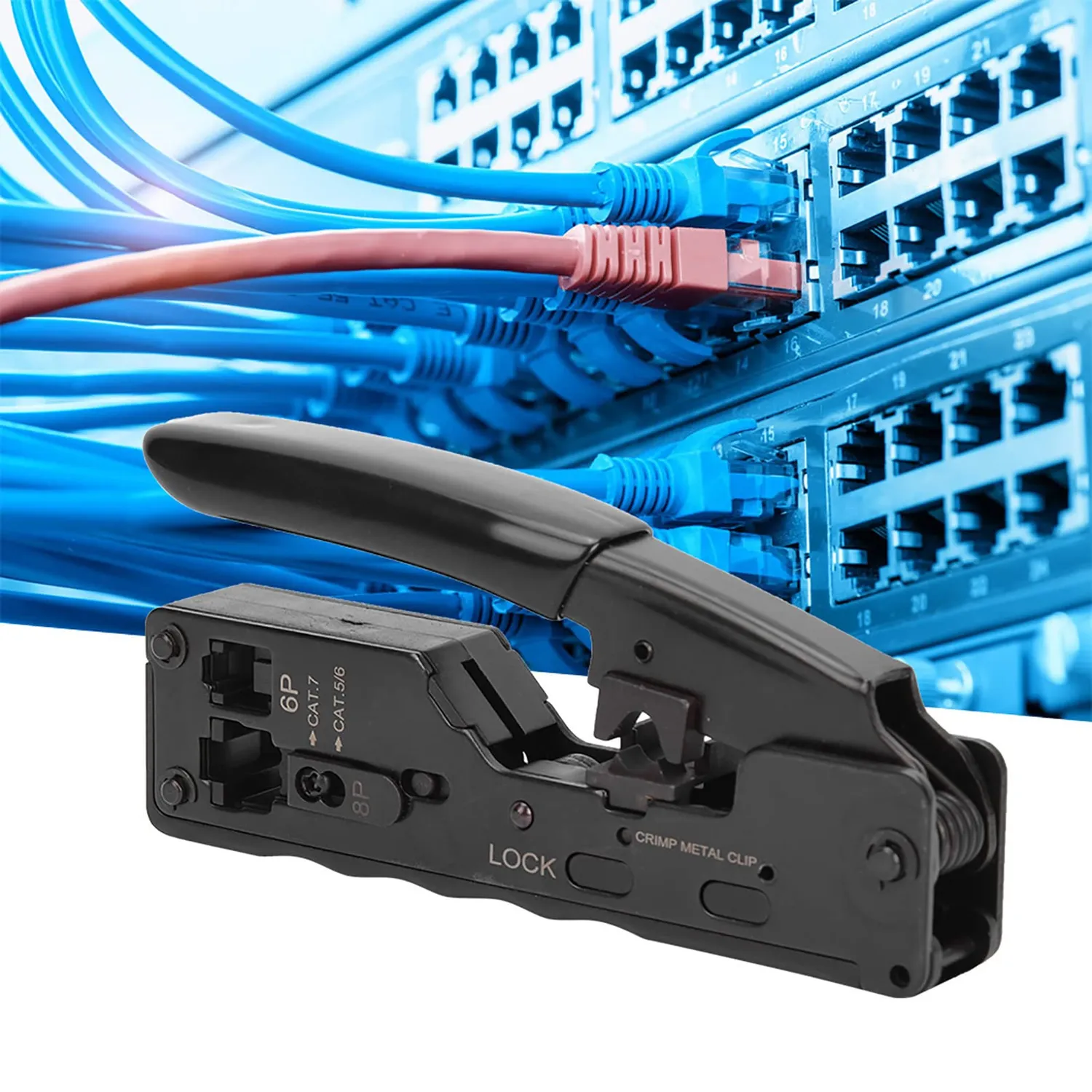 Garosa Pince à Sertir RJ45 RJ11 8P 6P Multifonction