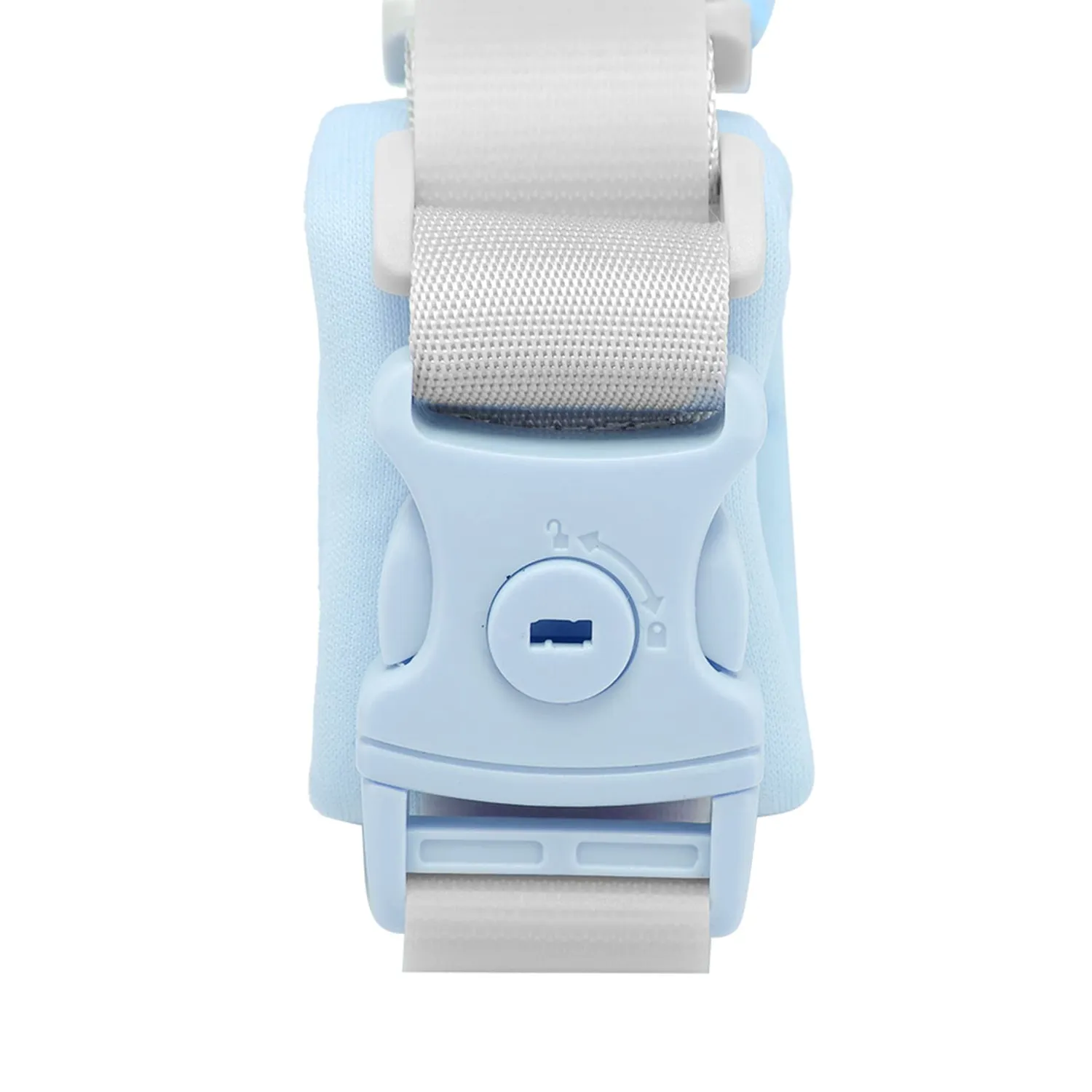 Garosa laisse anti-perte enfant 2 m bleue avec bracelet réglable