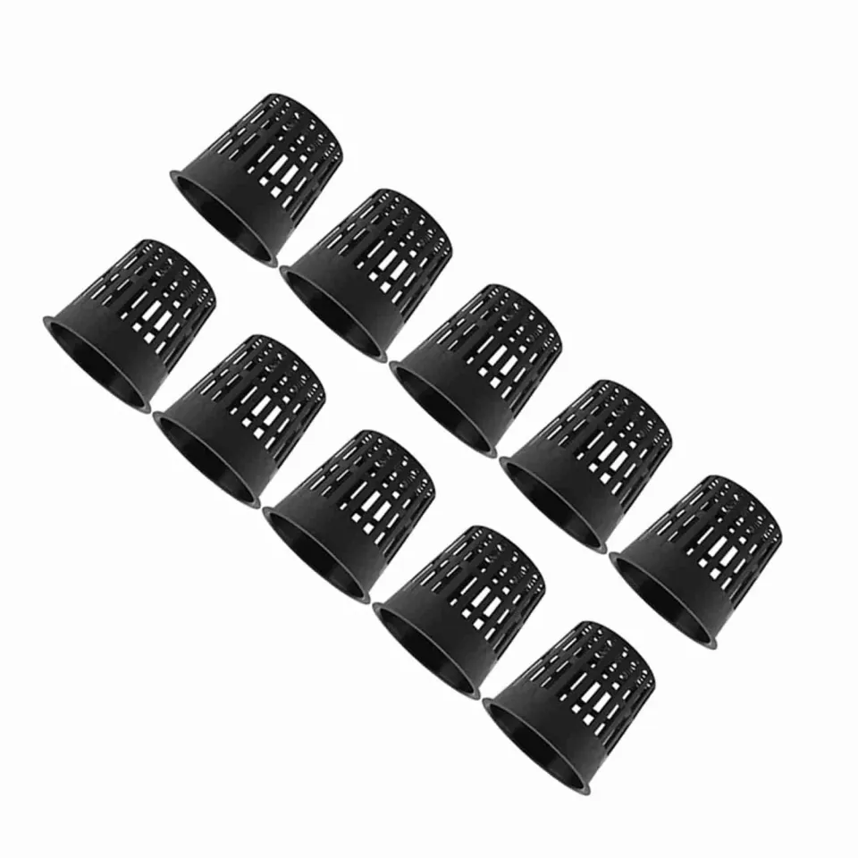 Garosa paniers hydroponiques 10 pièces noirs 10,8 cm réutilisables