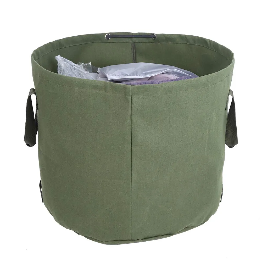 Garosa Sac à déchets de jardin en toile 45 × 55 cm imperméable