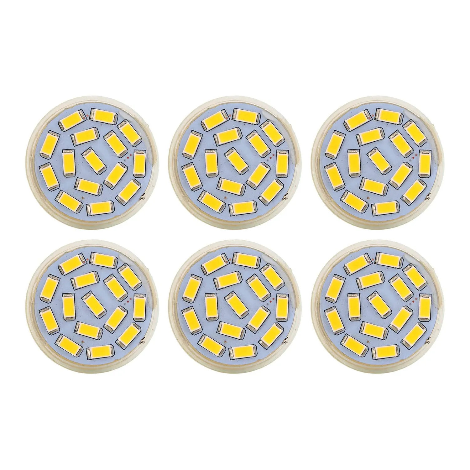 Garosa MR11 GU4 ampoules LED 3W lumière chaude lot de 6