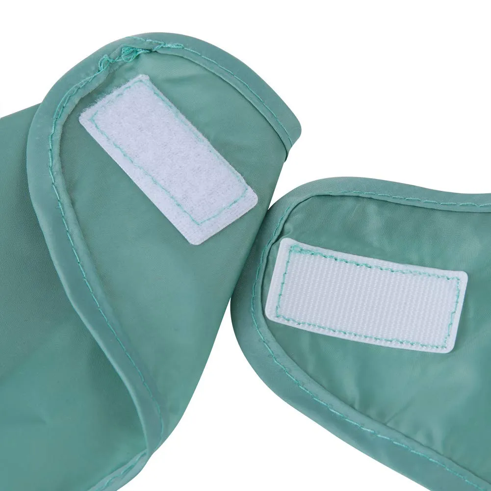 Garosa bavoir bébé manches longues lapin vert imperméable