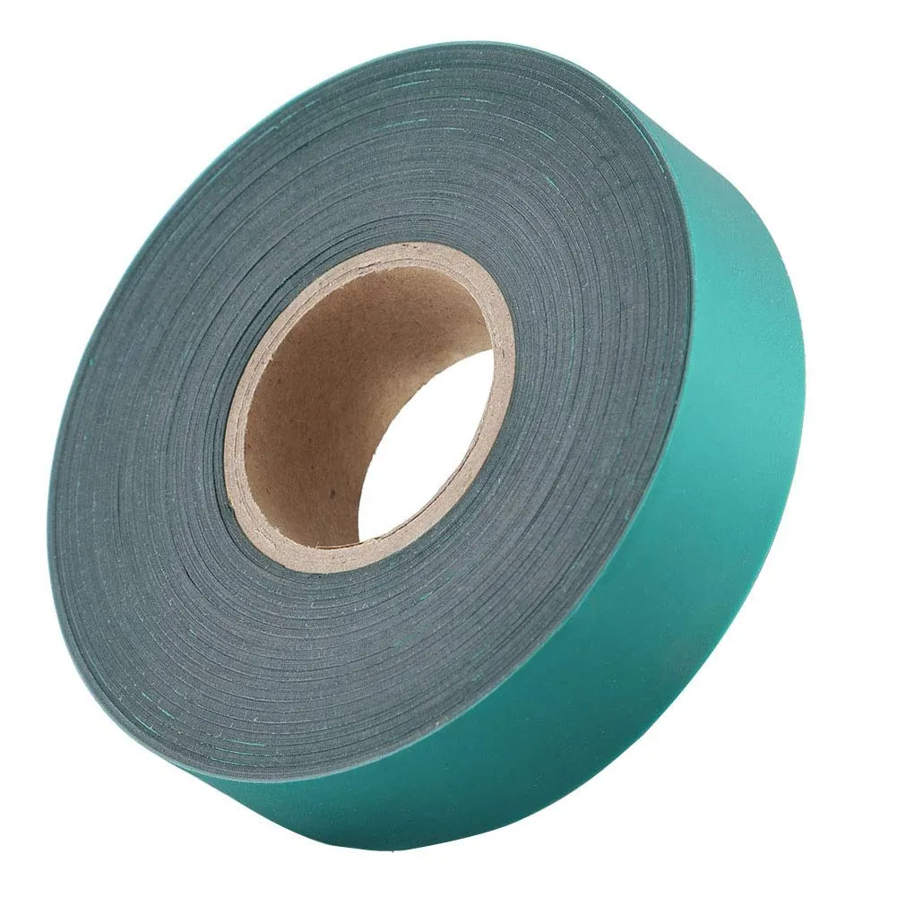 Garosa Ruban de greffage PVC vert 2,4 cm × 45 m