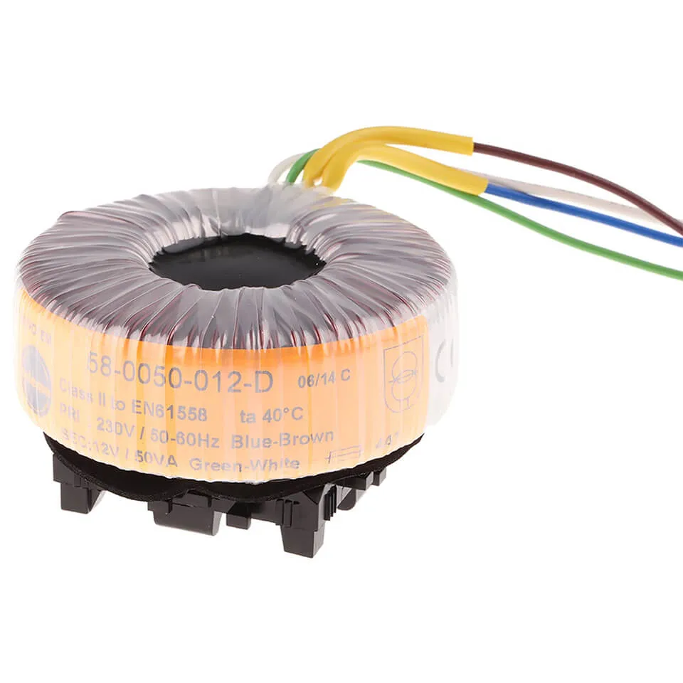 Talema 58000 Series transformateur torique 12VA à 800VA