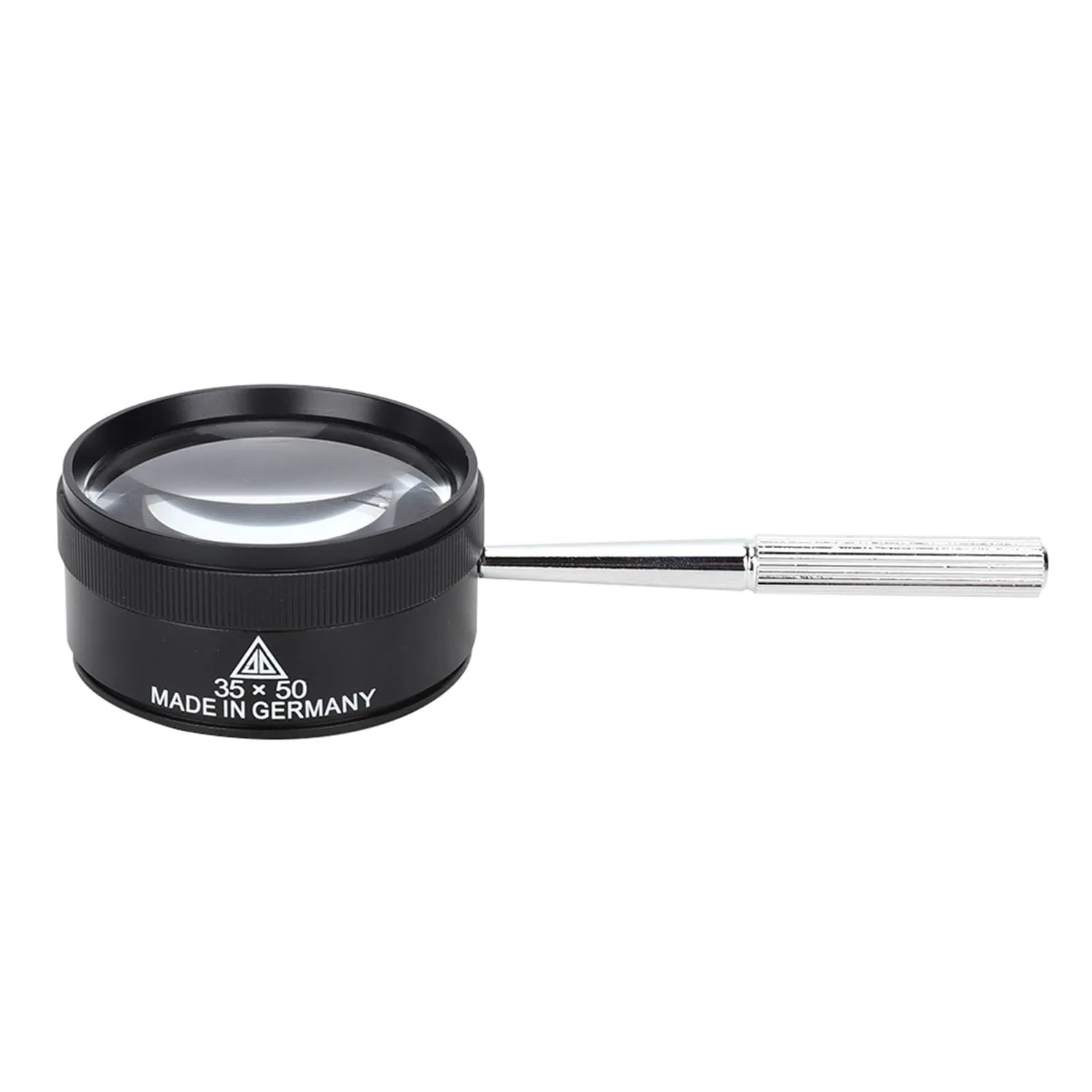 Garosa 35x50mm loupe de poche 10X manche zinc
