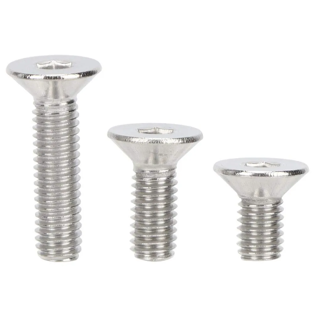 Garosa assortiment de vis à six pans creux M4 M5 M6 260 pièces inox A2-70