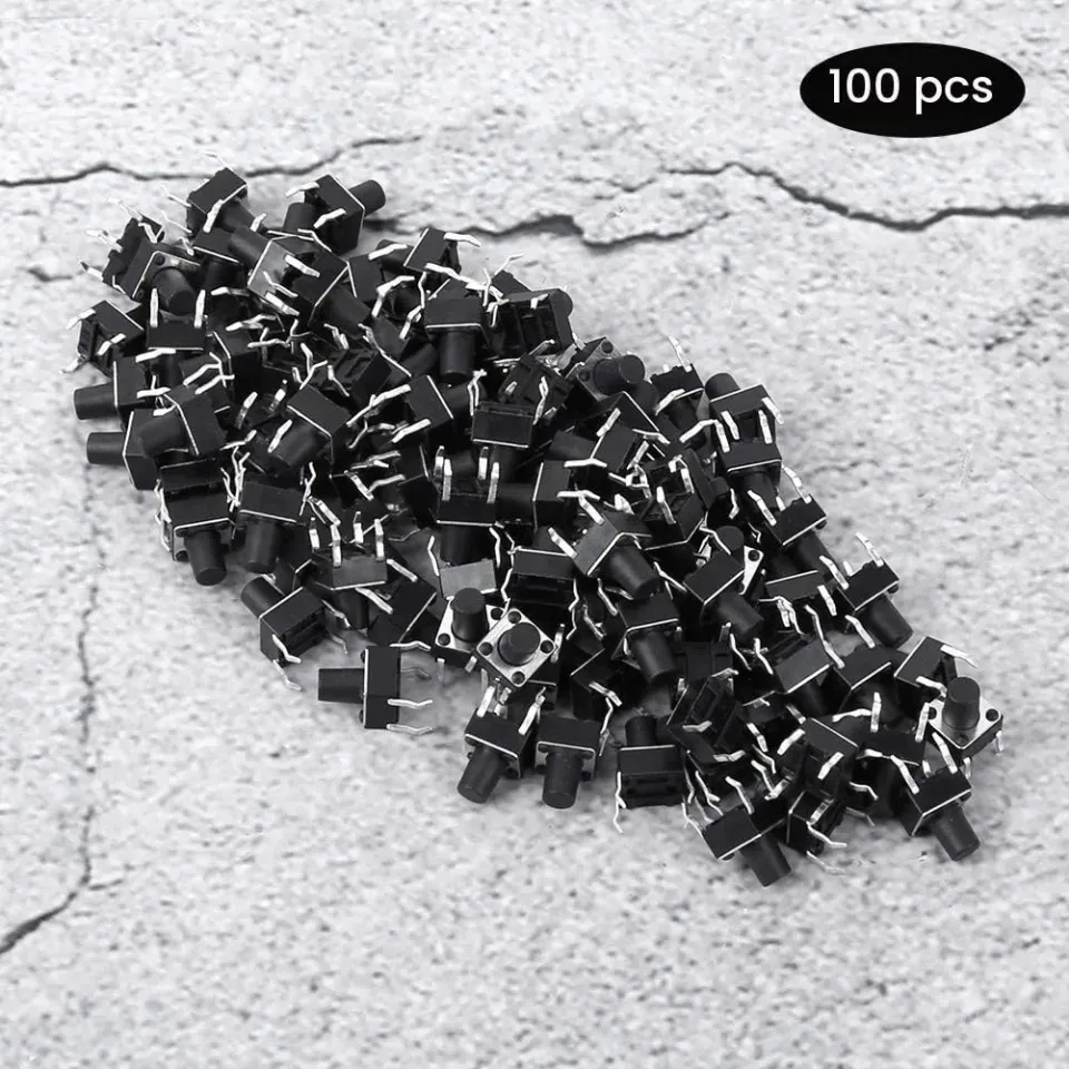 Garosa interrupteur tactile 6 × 6 × 8 mm lot de 100