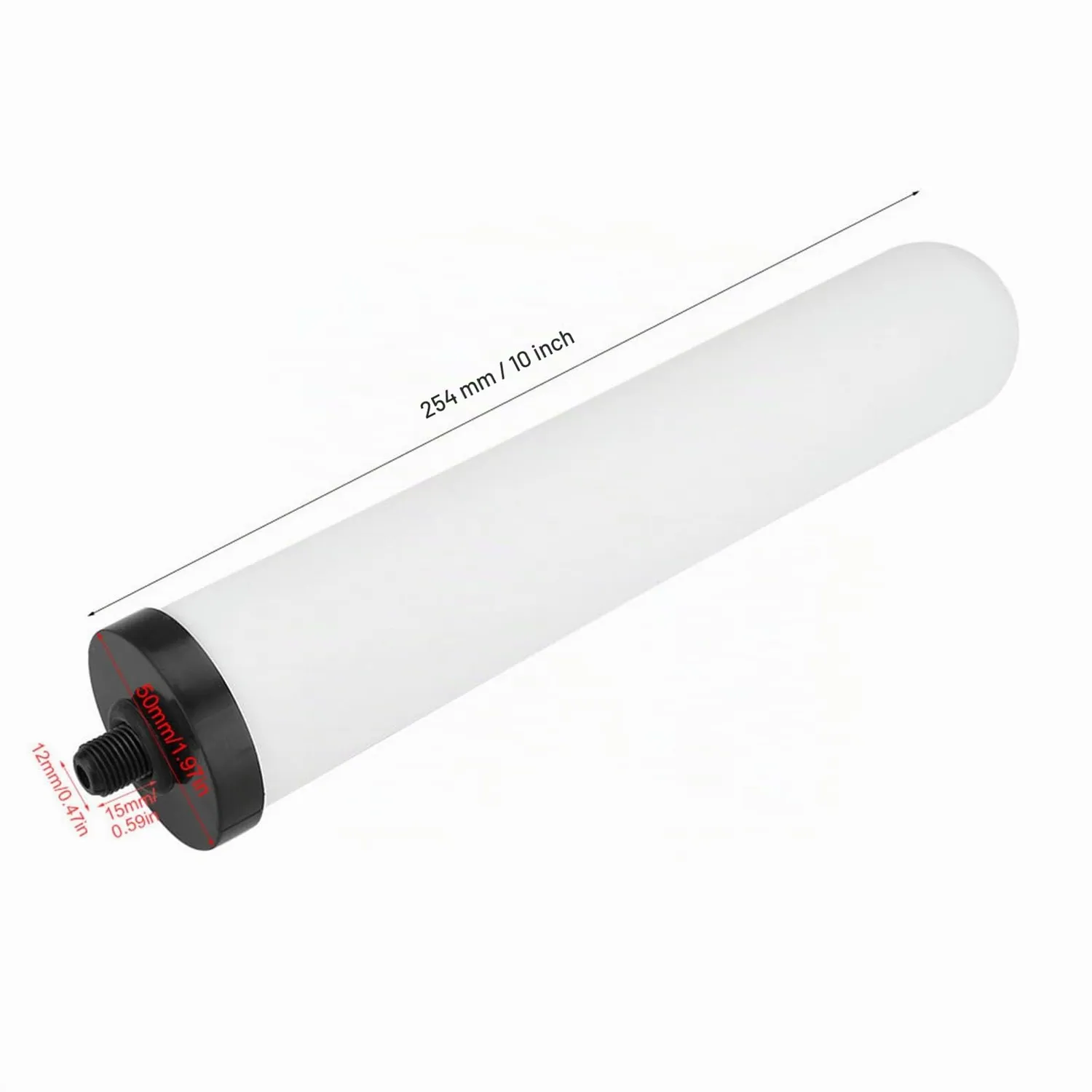 Garosa cartouche filtrante céramique au charbon actif lavable