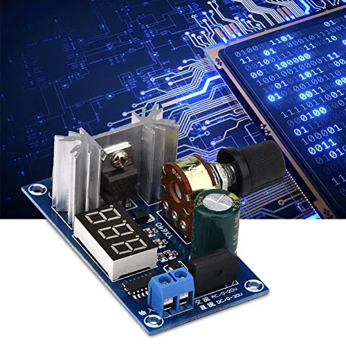 Garosa LM317 régulateur de tension réglable avec afficheur