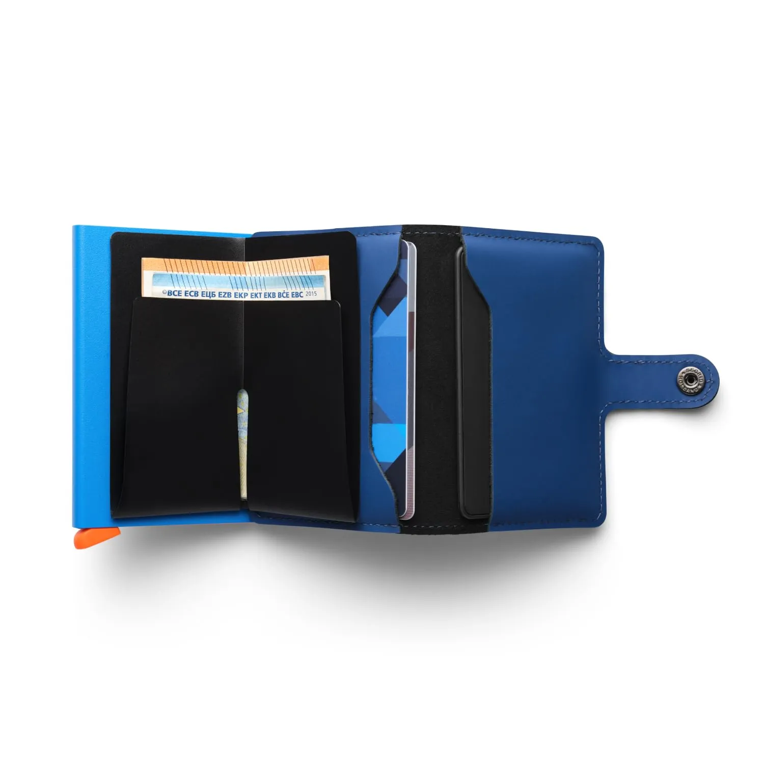 Chipolo Secrid Trackable Miniwallet portefeuille bleu localisable