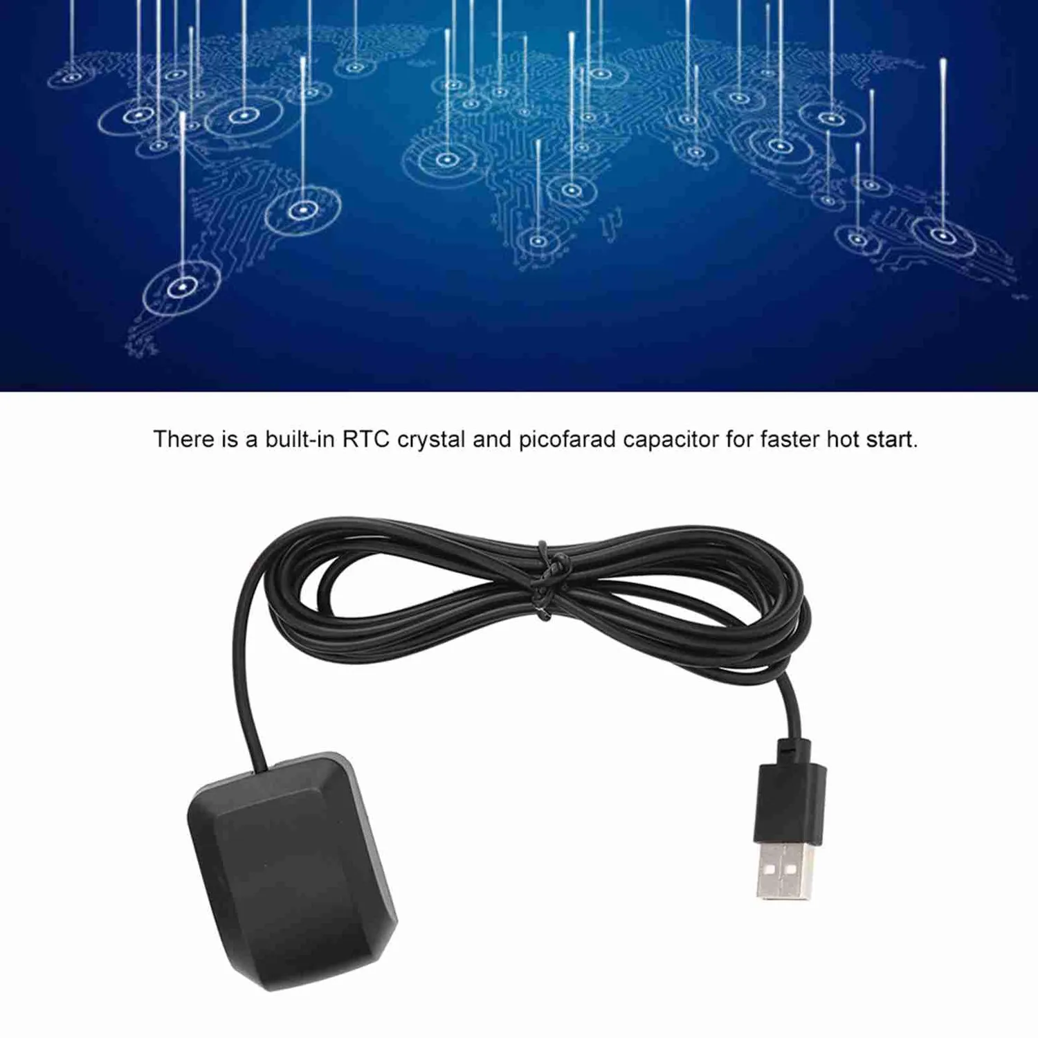 Garosa VK-162 module GPS USB 3.3-5V haute sensibilité