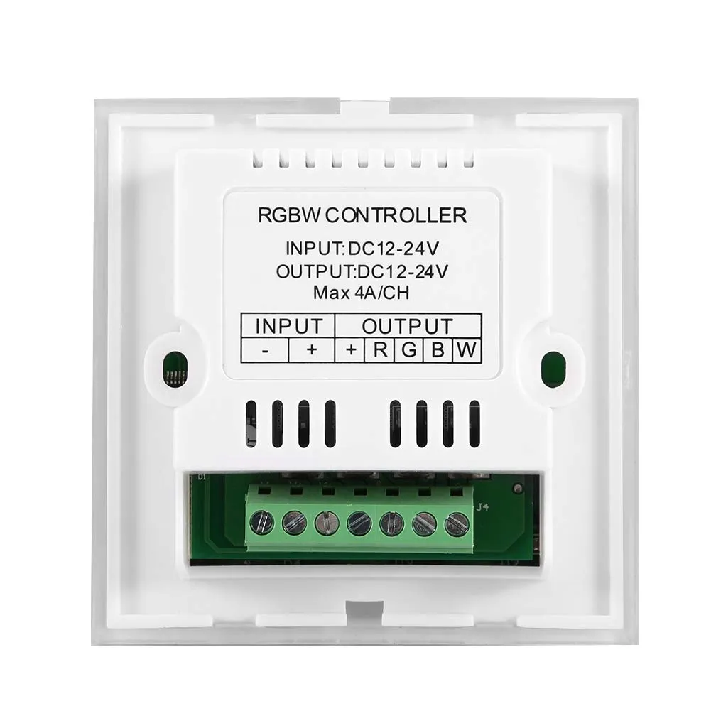 Garosa contrôleur RGBW tactile gradateur LED mural blanc