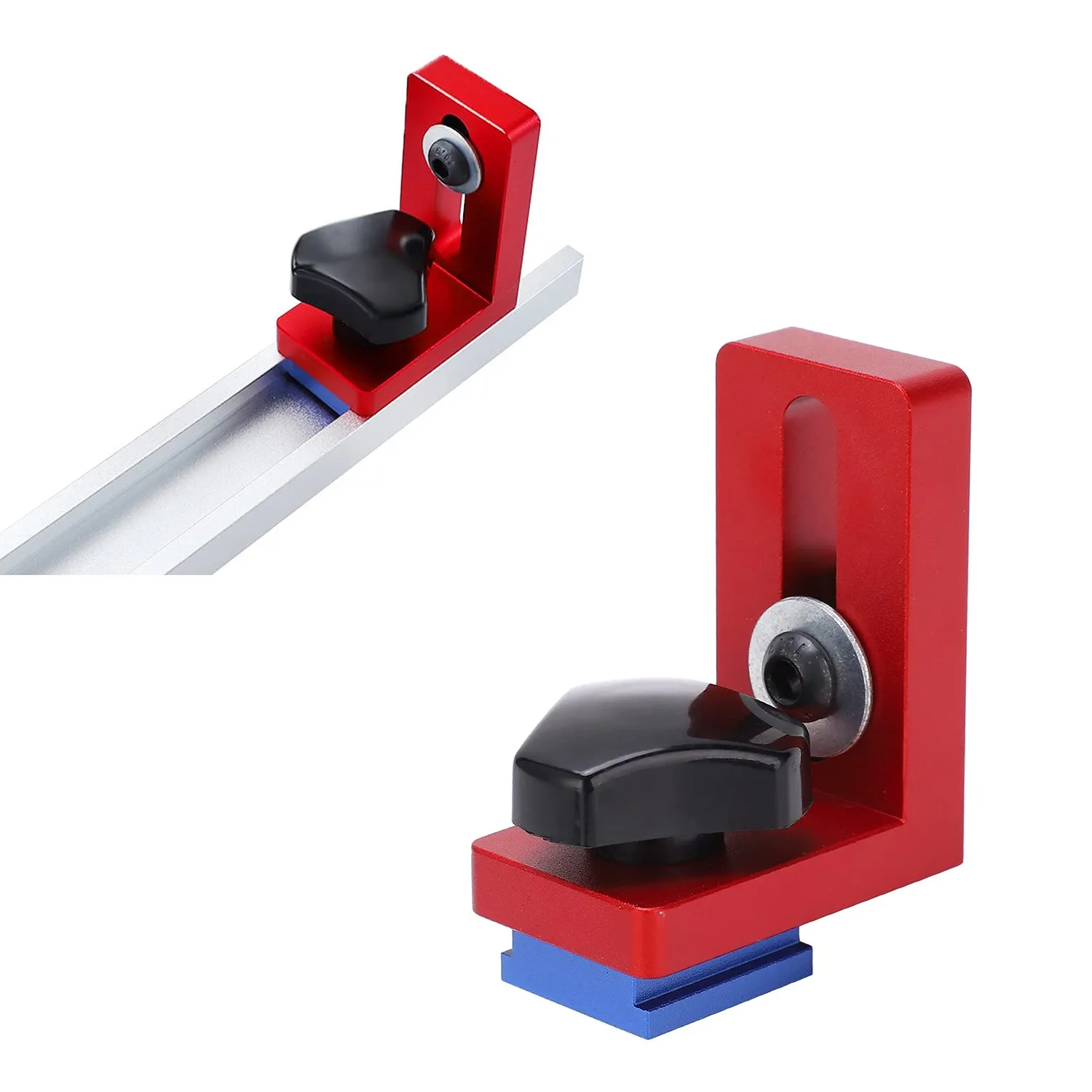 Garosa Butée Rail T Type 30 Alu 58x48x30mm