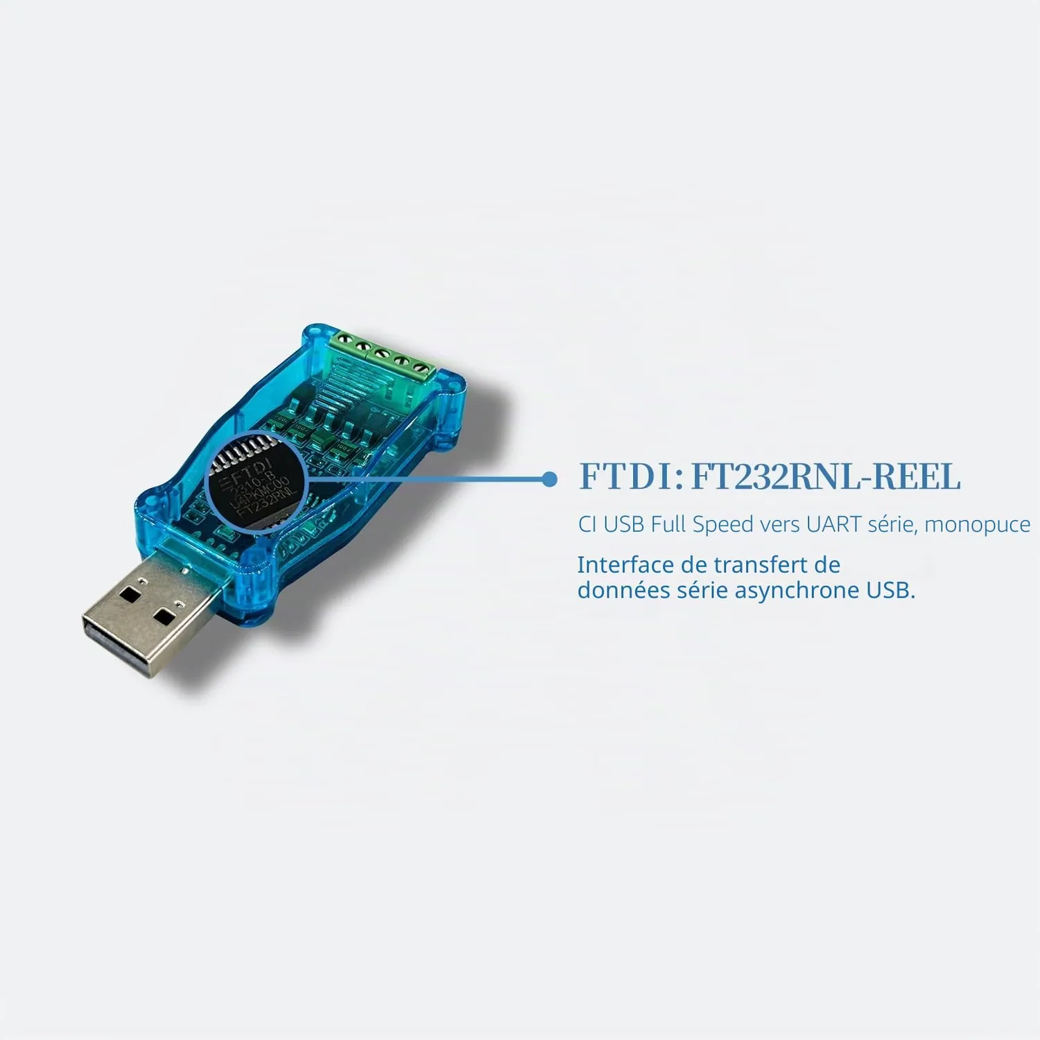 DSD TECH SH-U11 convertisseur USB RS485 RS422 à bornier
