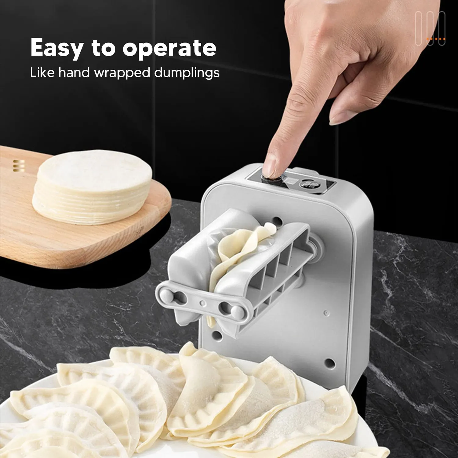 Garosa machine à raviolis électrique automatique 1300 mAh