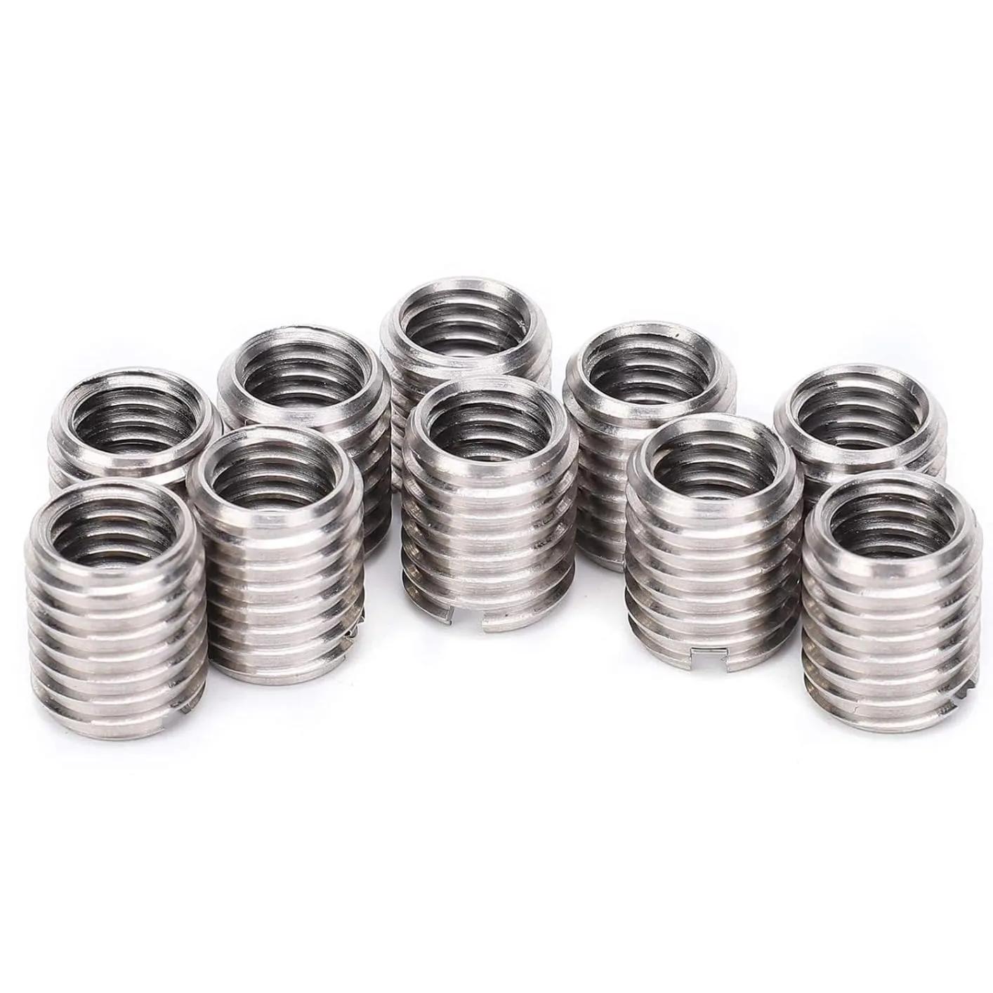 Garosa manchon fileté M8 vers M10, lot de 10 en inox