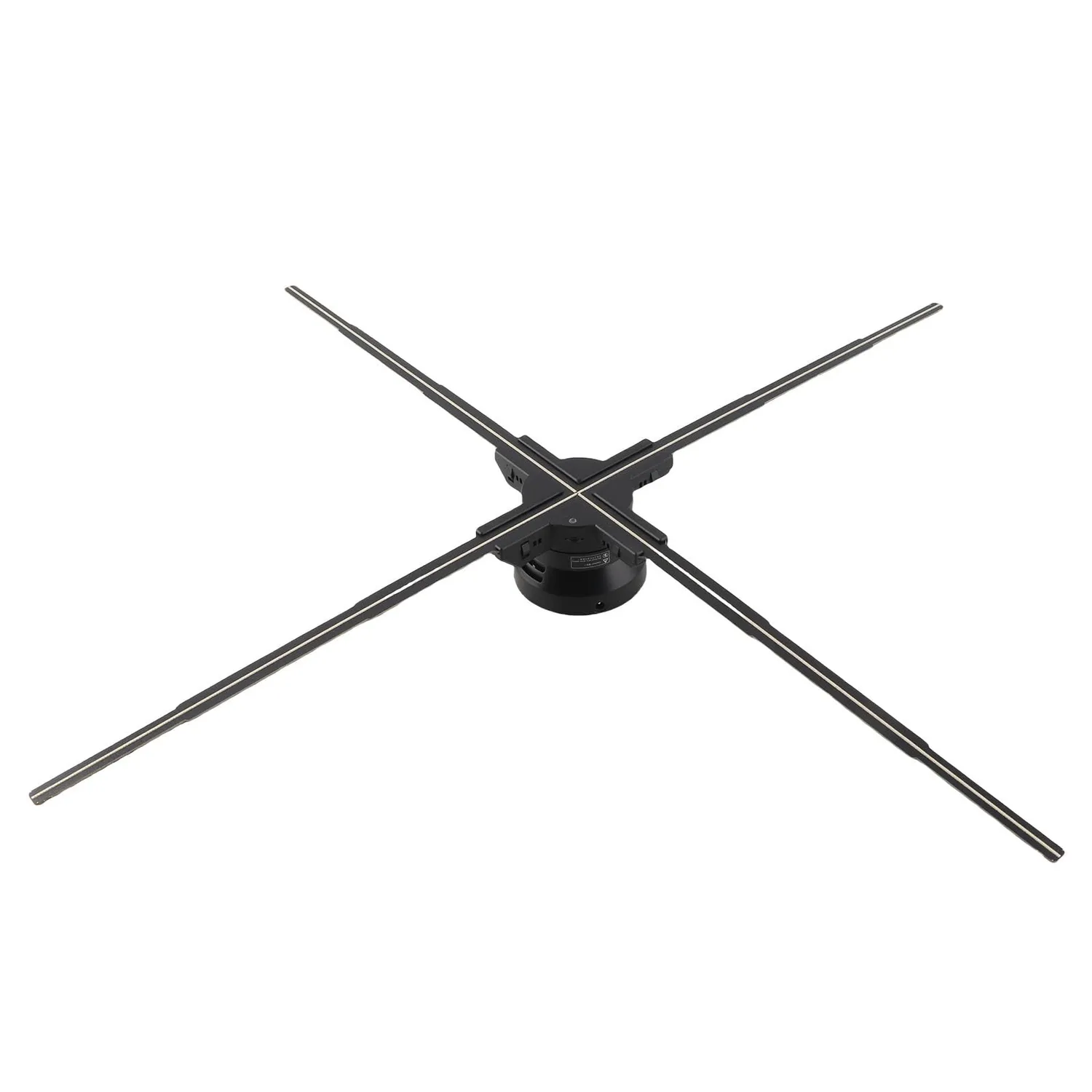 Garosa ventilateur holographique 3D 80 cm 928 LED WiFi
