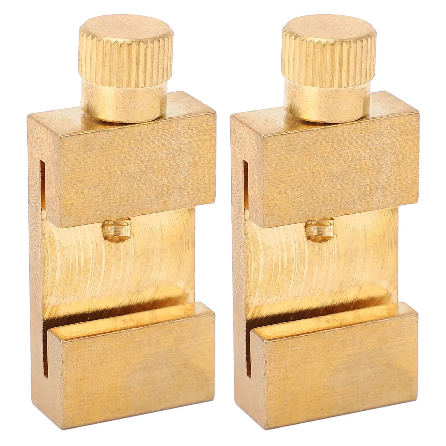 Garosa bloc de traçage en laiton pour règle, lot de 2