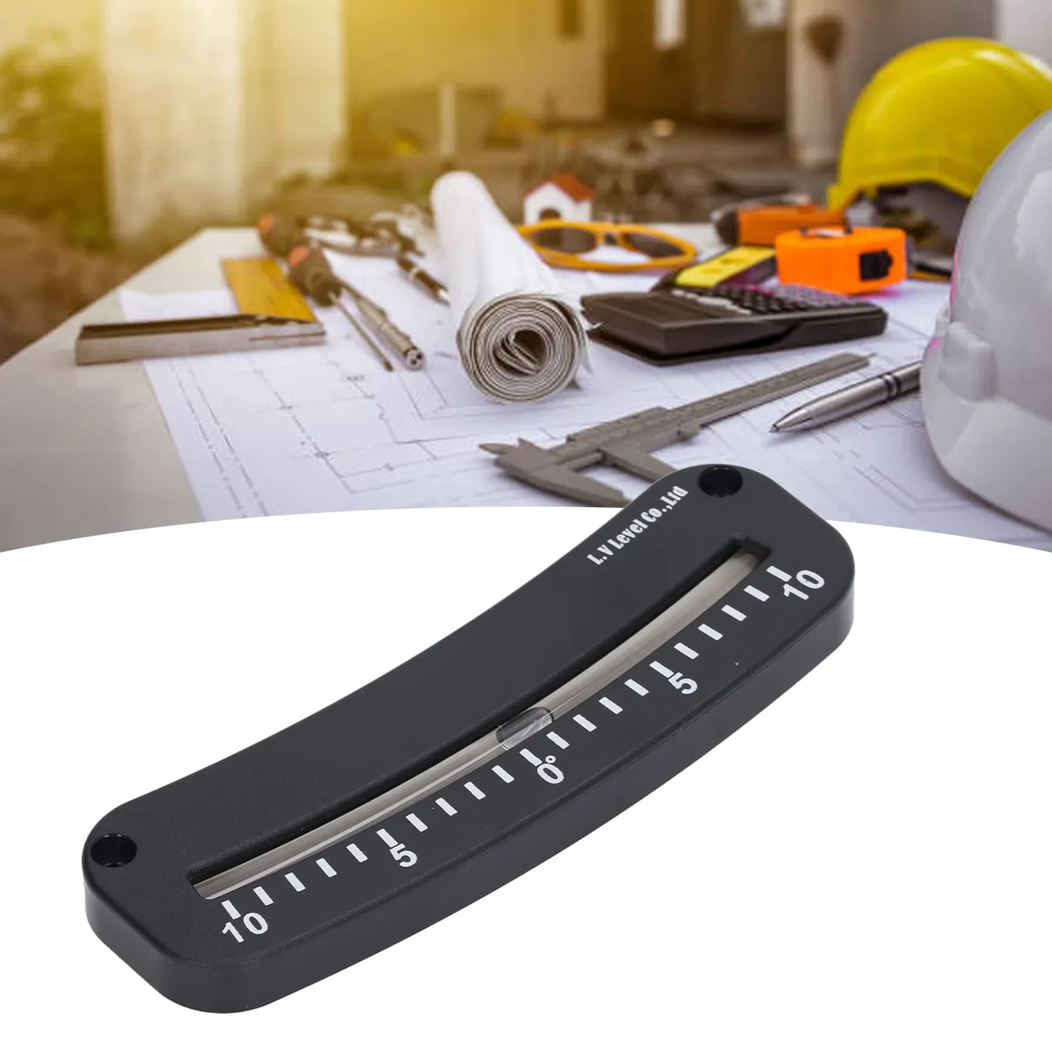 Garosa Inclinomètre de vélo, échelle de −10 à +10°, ABS