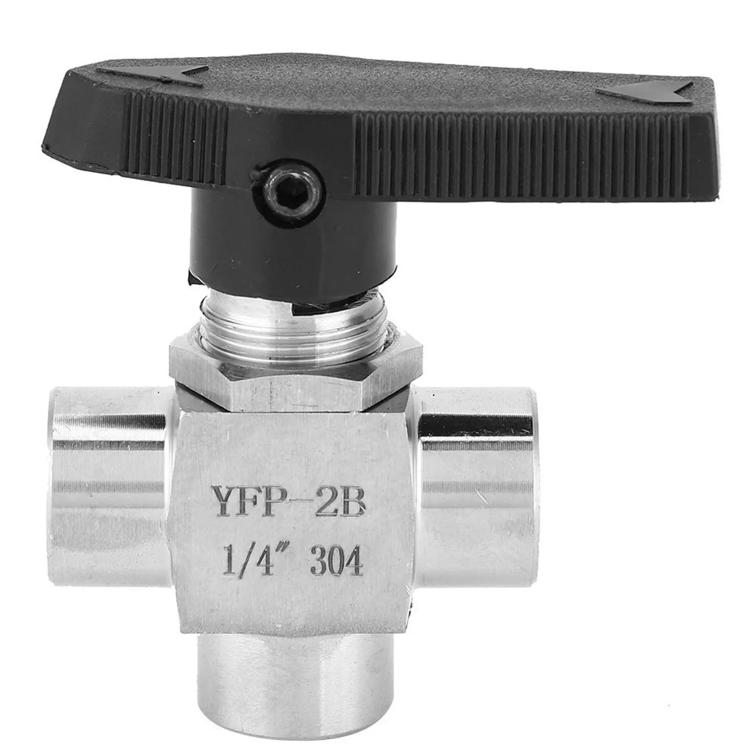Garosa vanne 3 voies 1/4" BSPP inox 304