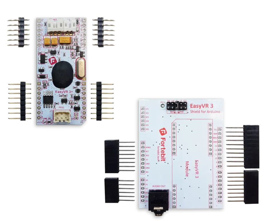 Fortebit EasyVR 3 Plus Shield for Arduino carte vocale