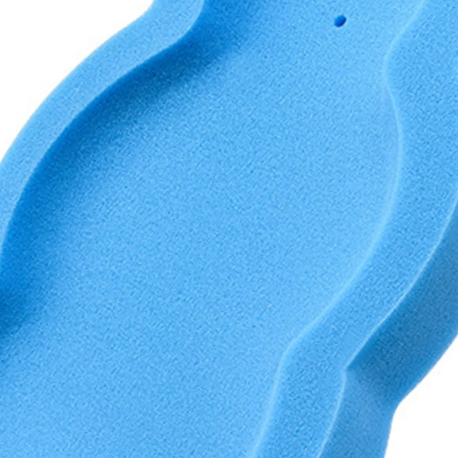 Garosa coussin de bain bébé éponge antédérapant bleu ours