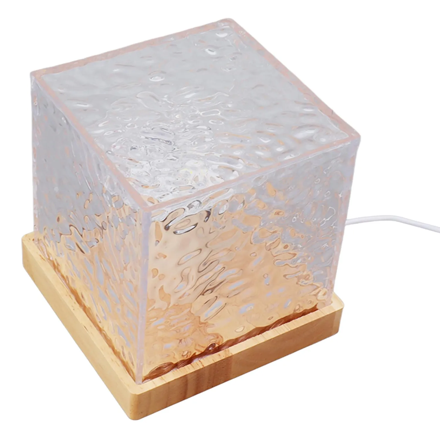 Garosa veilleuse carrée USB 5 V à lumière réglable