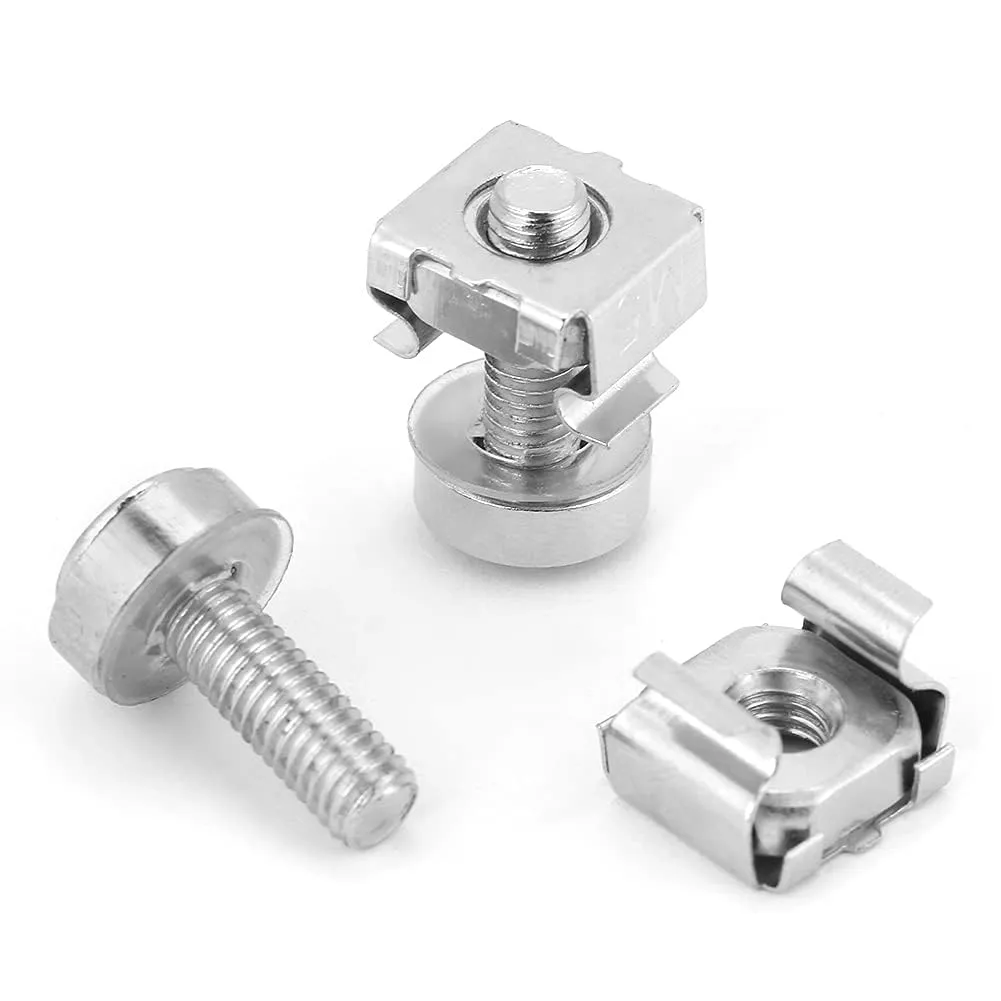 Garosa M5 × 20 écrou cage 20 pièces nickelé
