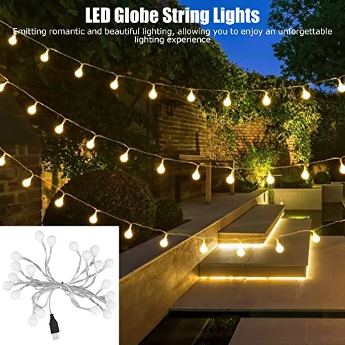 Garosa guirlande LED globes 20 perles USB 3m chaud