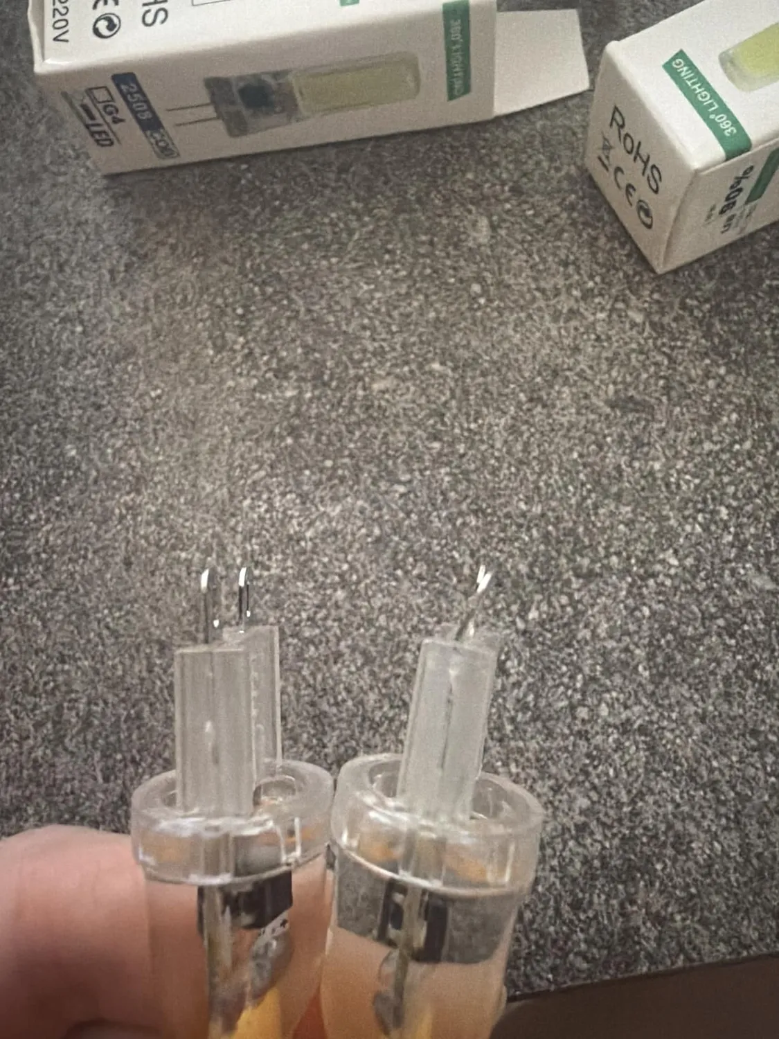 Garosa ampoule LED G9 9 W 3000 K blanc chaud, lot de 6
