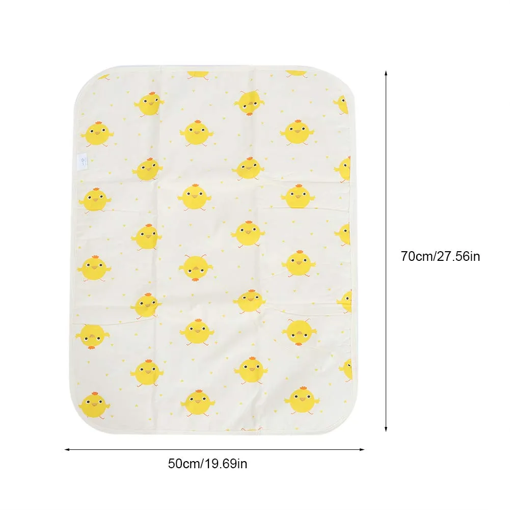 Garosa tapis imperméable bébé poulet jaune 50 × 70 cm