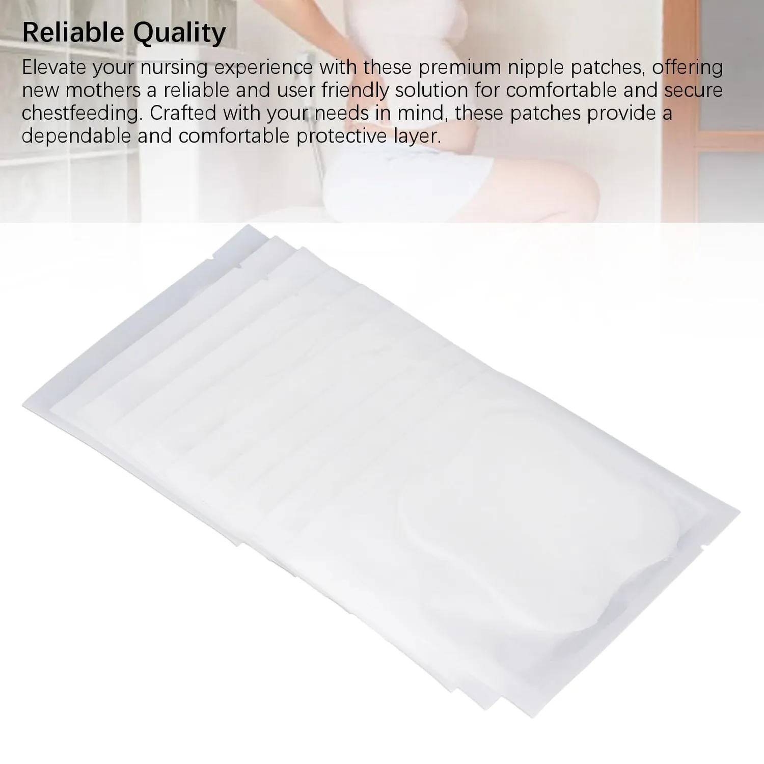 Garosa coussinets d’allaitement hydrogel 10 pièces réutilisables