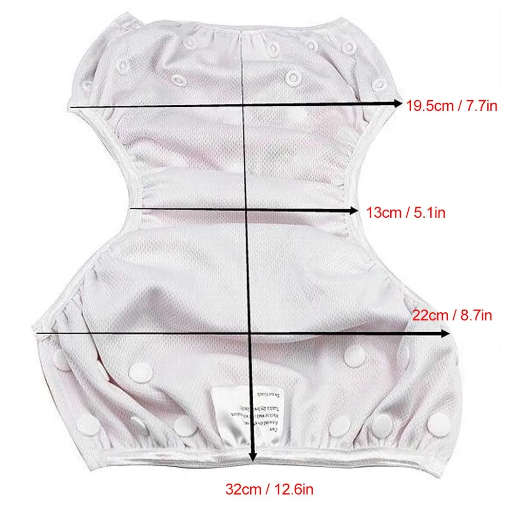 Garosa couche de bain bébé taille réglable tortue réutilisable